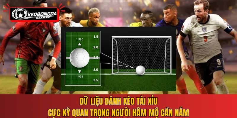Dữ liệu đánh kèo tài xỉu cực kỳ quan trọng người hâm mộ cần nắm